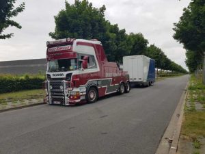 Towing trailor in Eindhoven (Netherlands) 1
