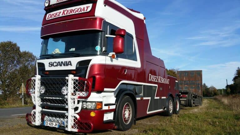 Dépannage et rapatriement de poids lourds Scania 1