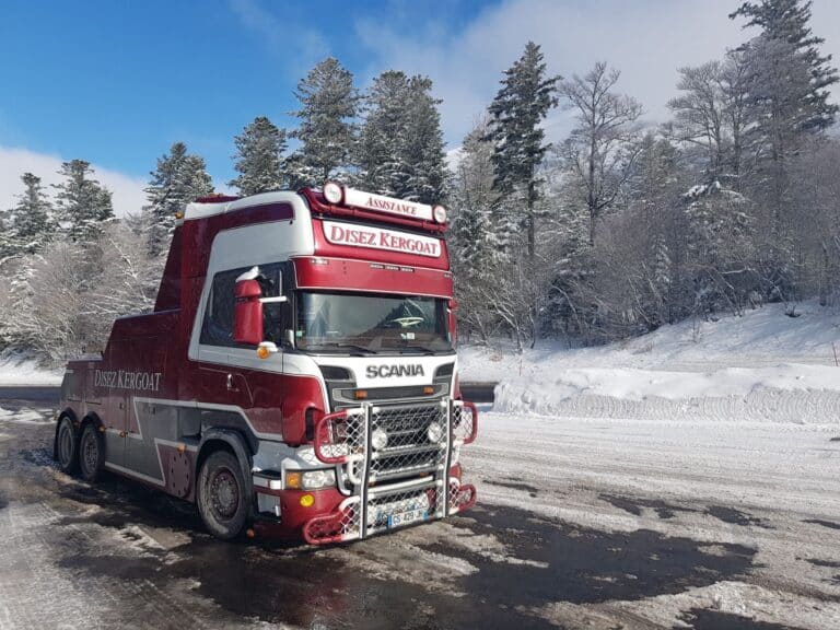 Dépannage et rapatriement de véhicules en montagne hivernale 1