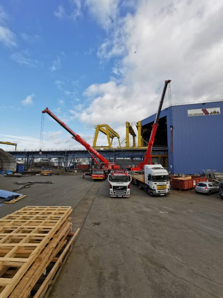 Grutage et levage d'équipements industriels lourds 6
